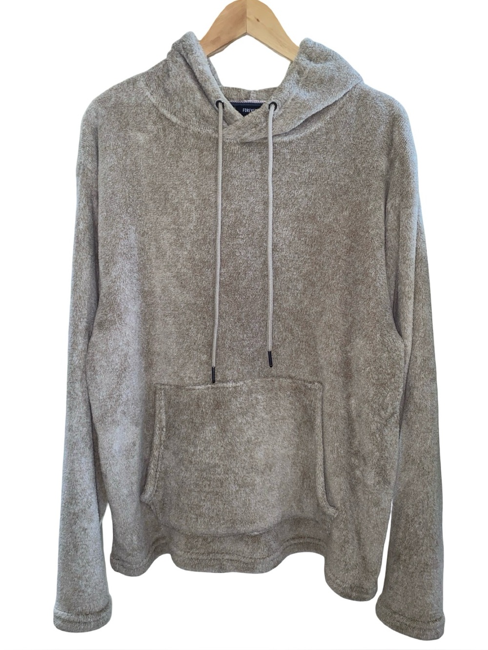 Forever 21 Men’s plush fleece pullover hoodie size small